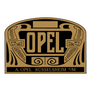 1906 Opel Logo PNG Vector