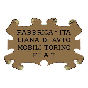 1899 FIAT Logo PNG Vector